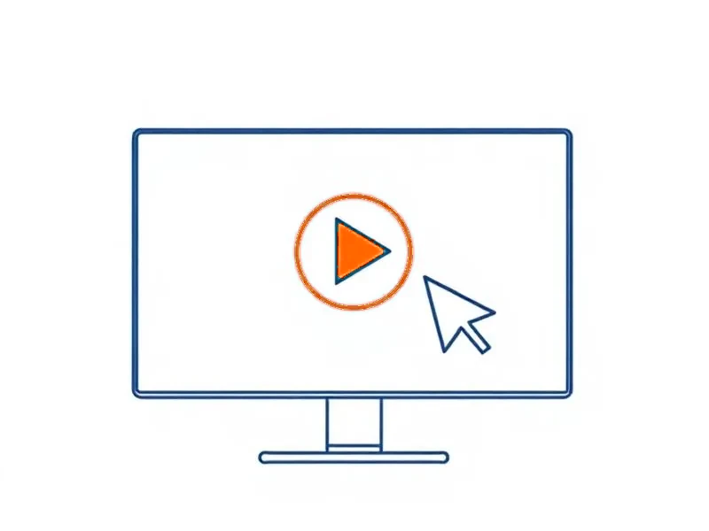 Illustration of a product demo screen