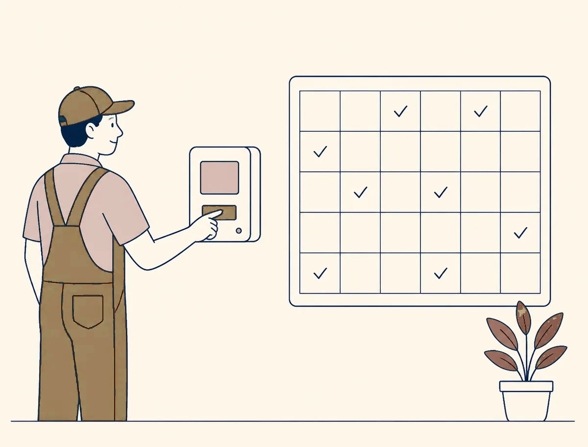 Time and attendance illustration